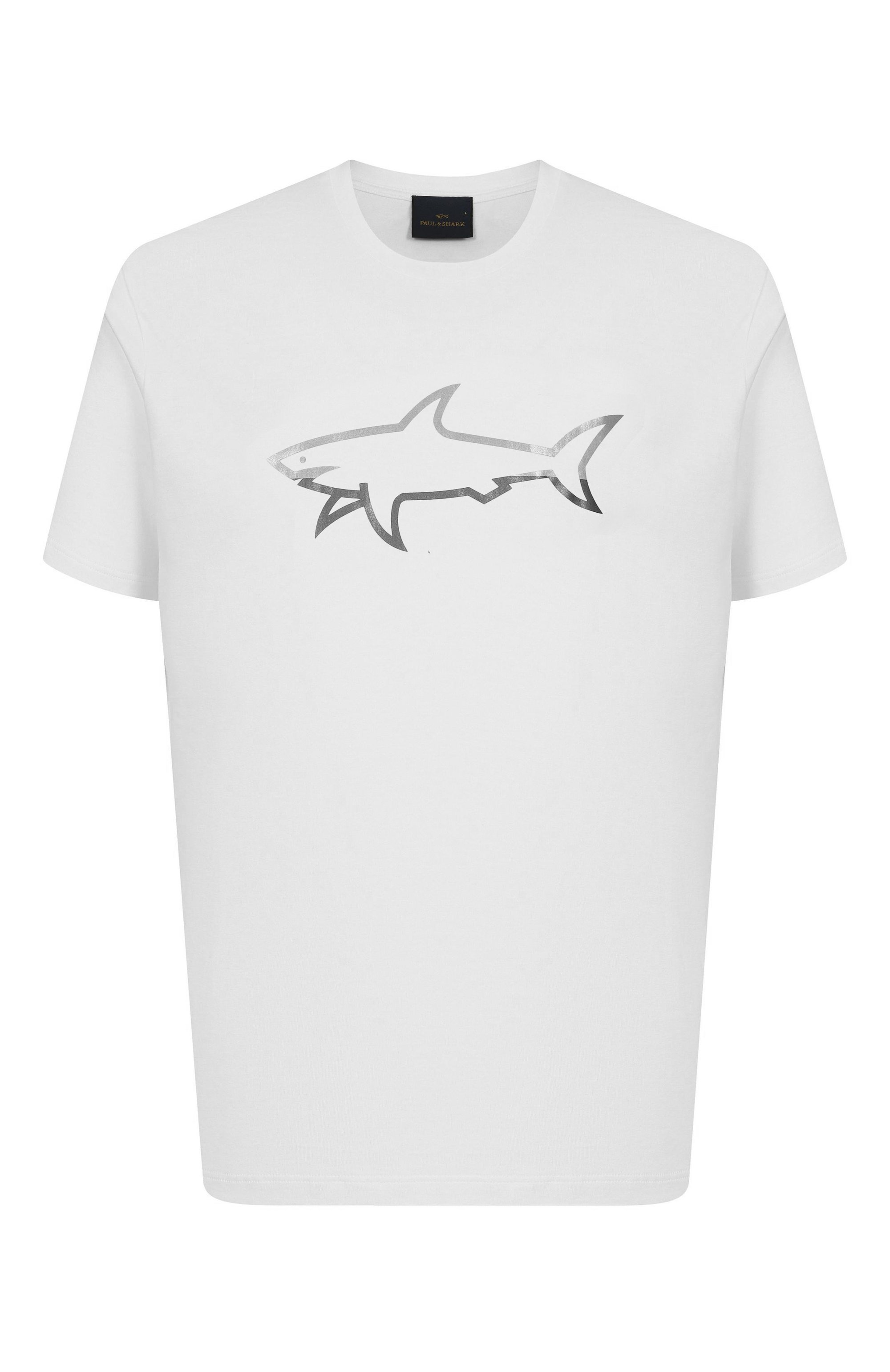 Хлопковая футболка PAUL&SHARK, арт. 25411078_001, фото 1