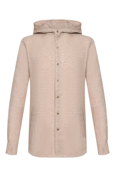 Мужская льняная рубашка KITON, арт. UMCMARH09613