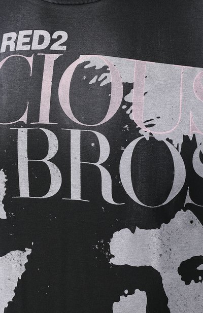 Хлопковая футболка DSQUARED2, арт. S74GD0517/S21600, фото 5