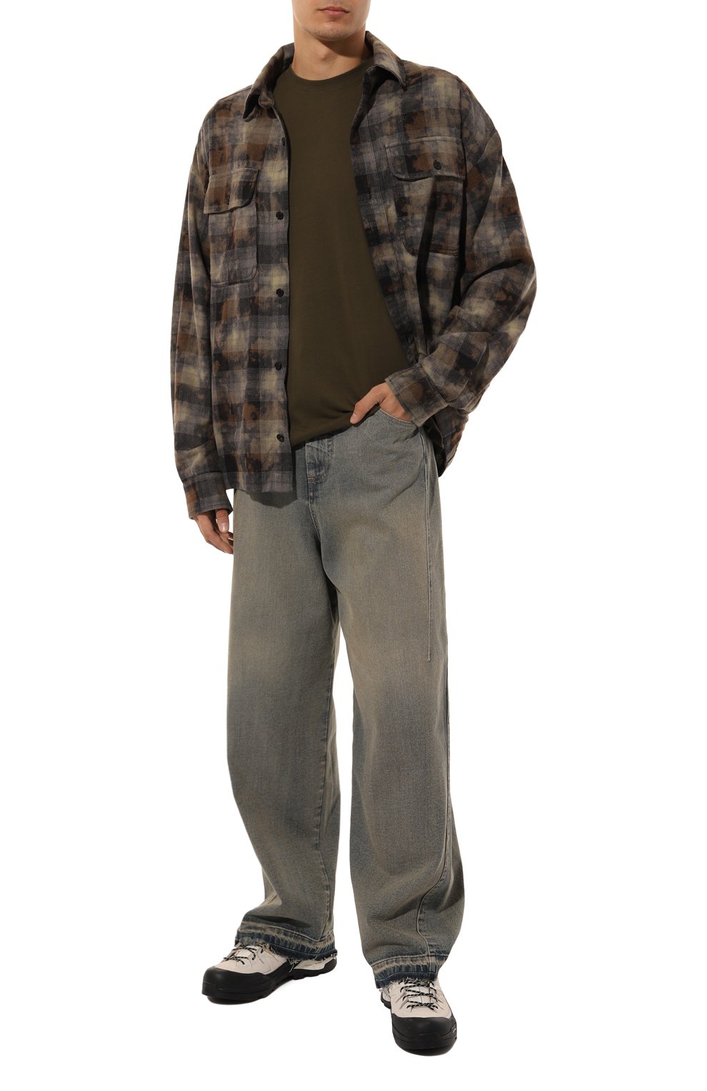 Хлопковая футболка C.P. COMPANY, арт. 17CMTS030A005100W, фото 2