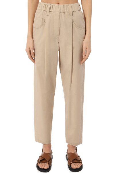 Хлопковые брюки BRUNELLO CUCINELLI, арт. M0H93B1021, фото 3