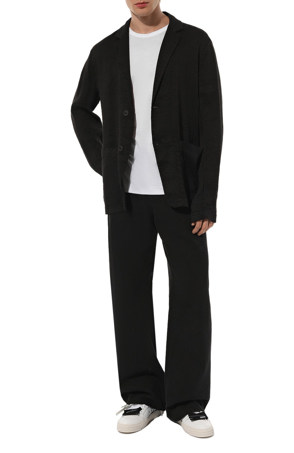 Пиджак изо льна и вискозы TRANSIT, арт. CFUTRWH171, фото 2