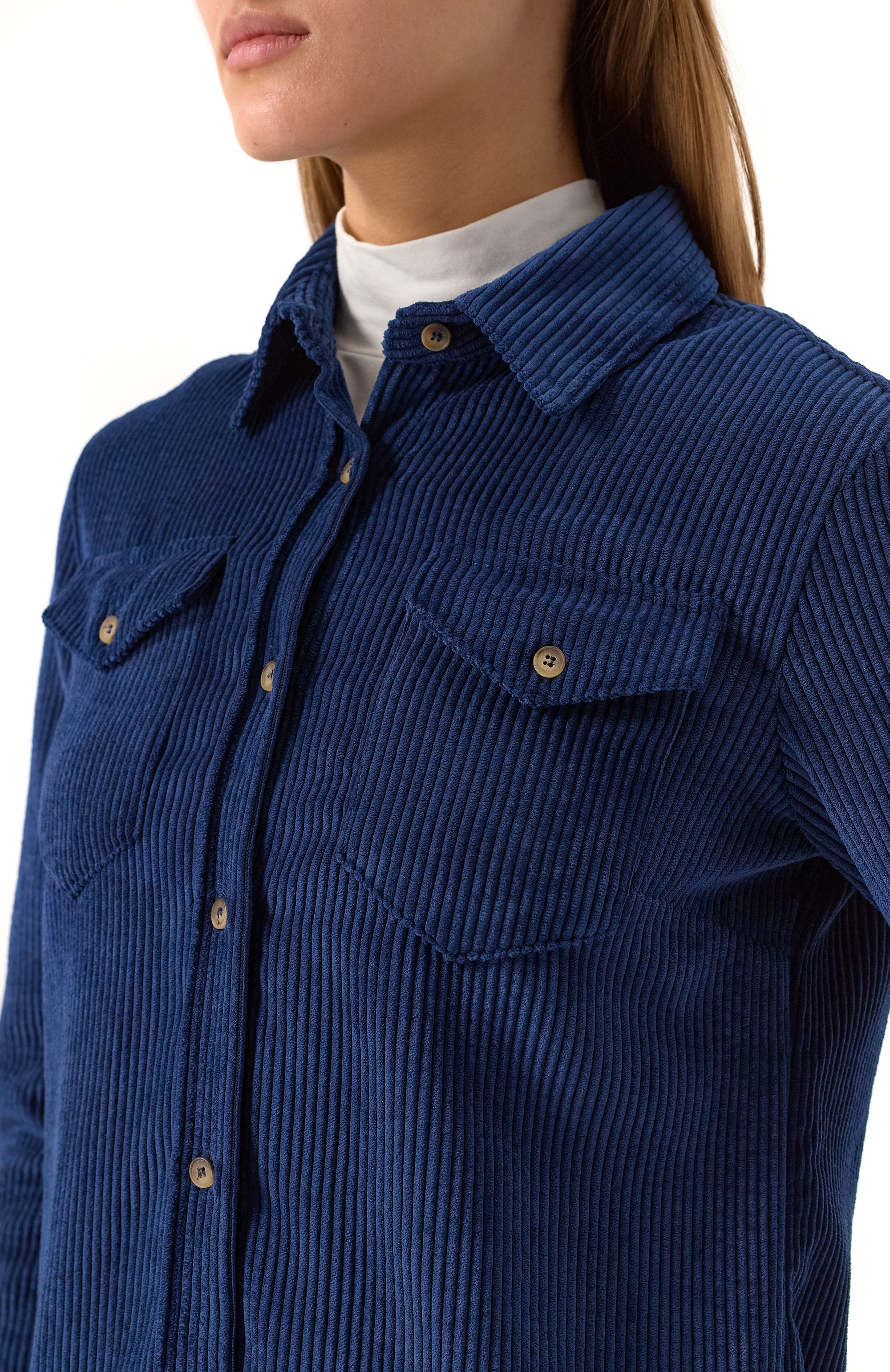 Вельветовая рубашка MC2 SAINT BARTH, арт. DEER/01773G, фото 5