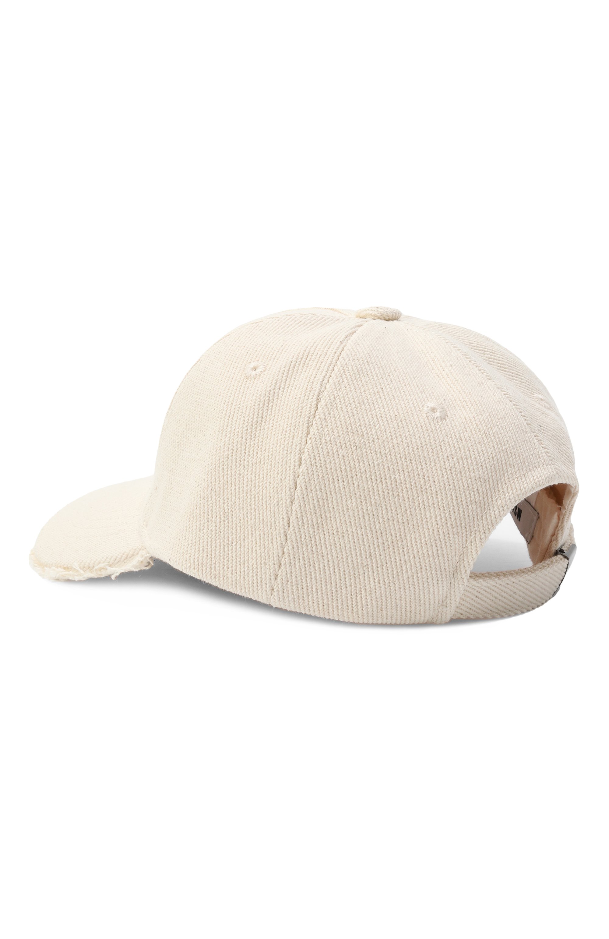 Хлопковая бейсболка MSGM KIDS кремового цвета по цене 6645 руб., арт. S5MSJGBC196, фото 2 Хлопковая бейсболка MSGM KIDS, арт. S5MSJGBC196, фото 2