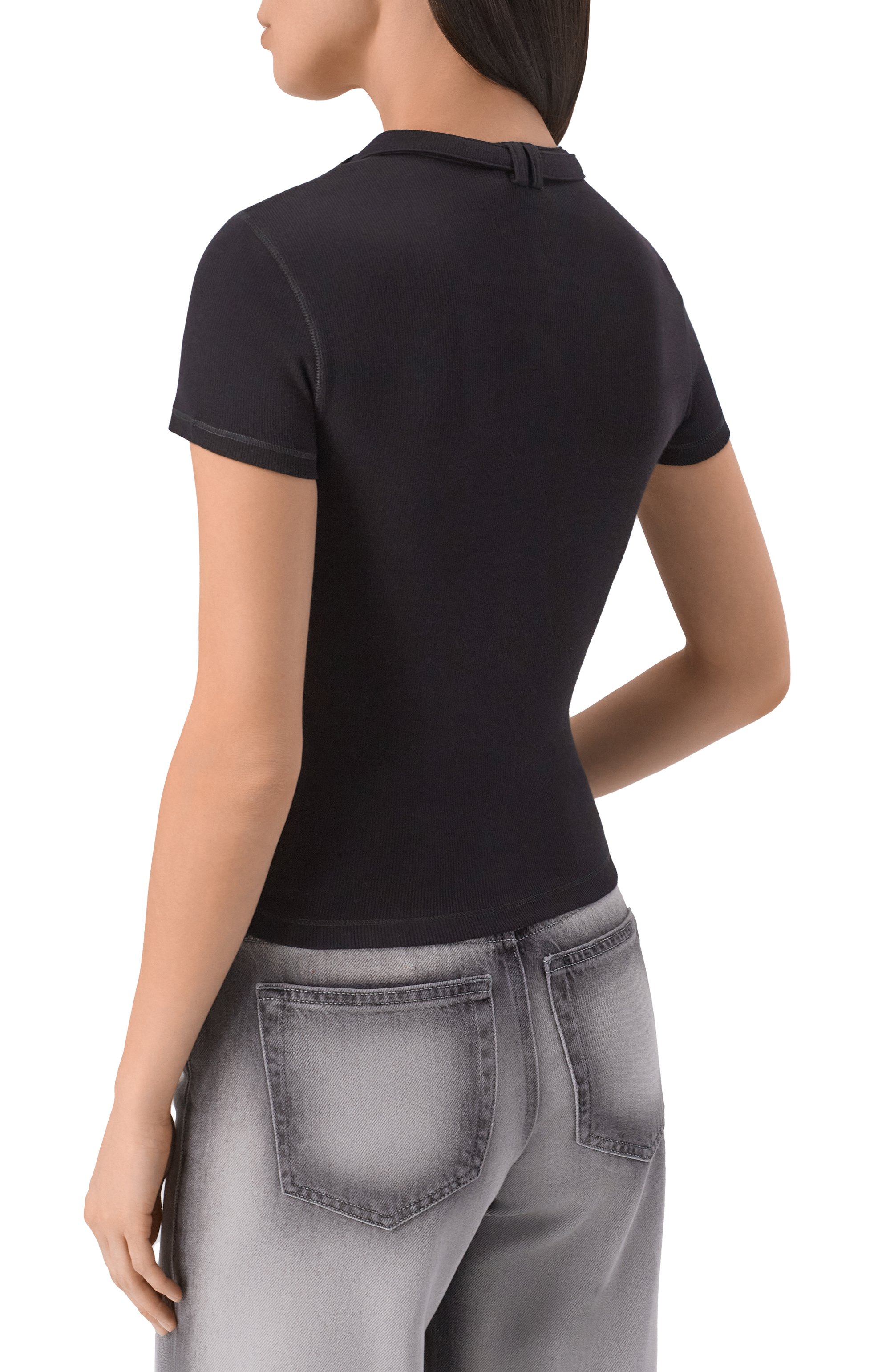 Хлопковая футболка DIESEL, арт. A23645/0JEAI, фото 4