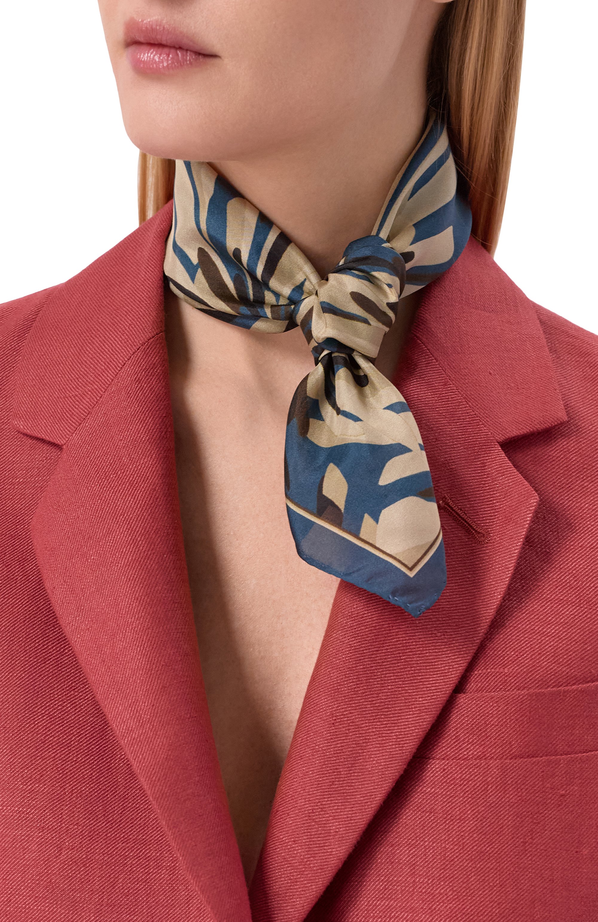 Шелковый платок BRUNELLO CUCINELLI, арт. MF0U0025, фото 2