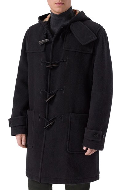 Шерстяной дафлкот BURBERRY, арт. 8113088, фото 3