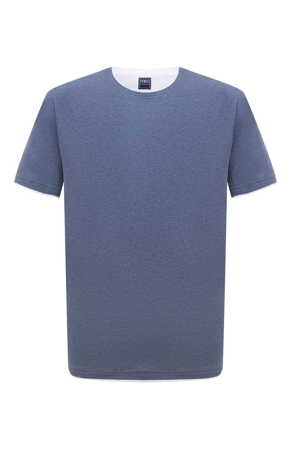 Хлопковая футболка FEDELI, арт. 7UE00200, фото 1
