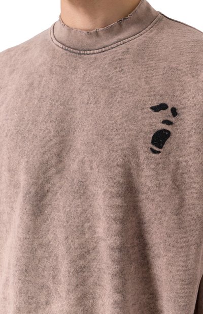 Хлопковый свитшот AN OTHER DATE, арт. S25MA0DSW176, фото 5