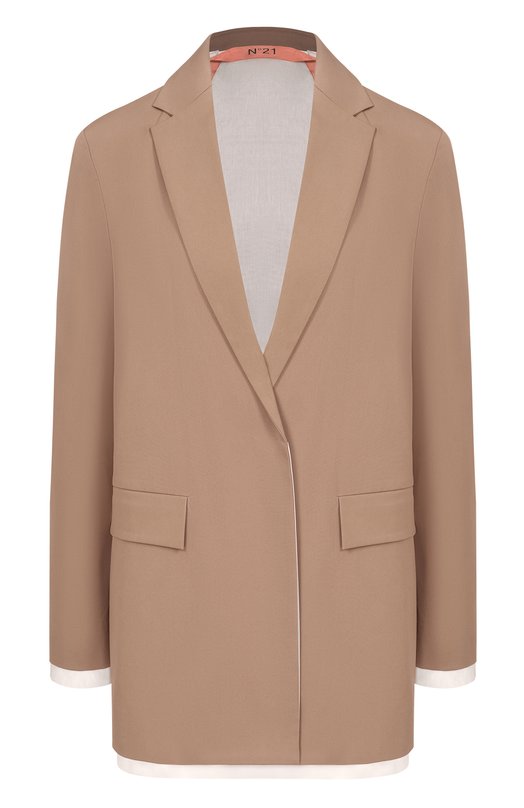 Хлопковый жакет N21 L062/0296 Бежевый L062/0296