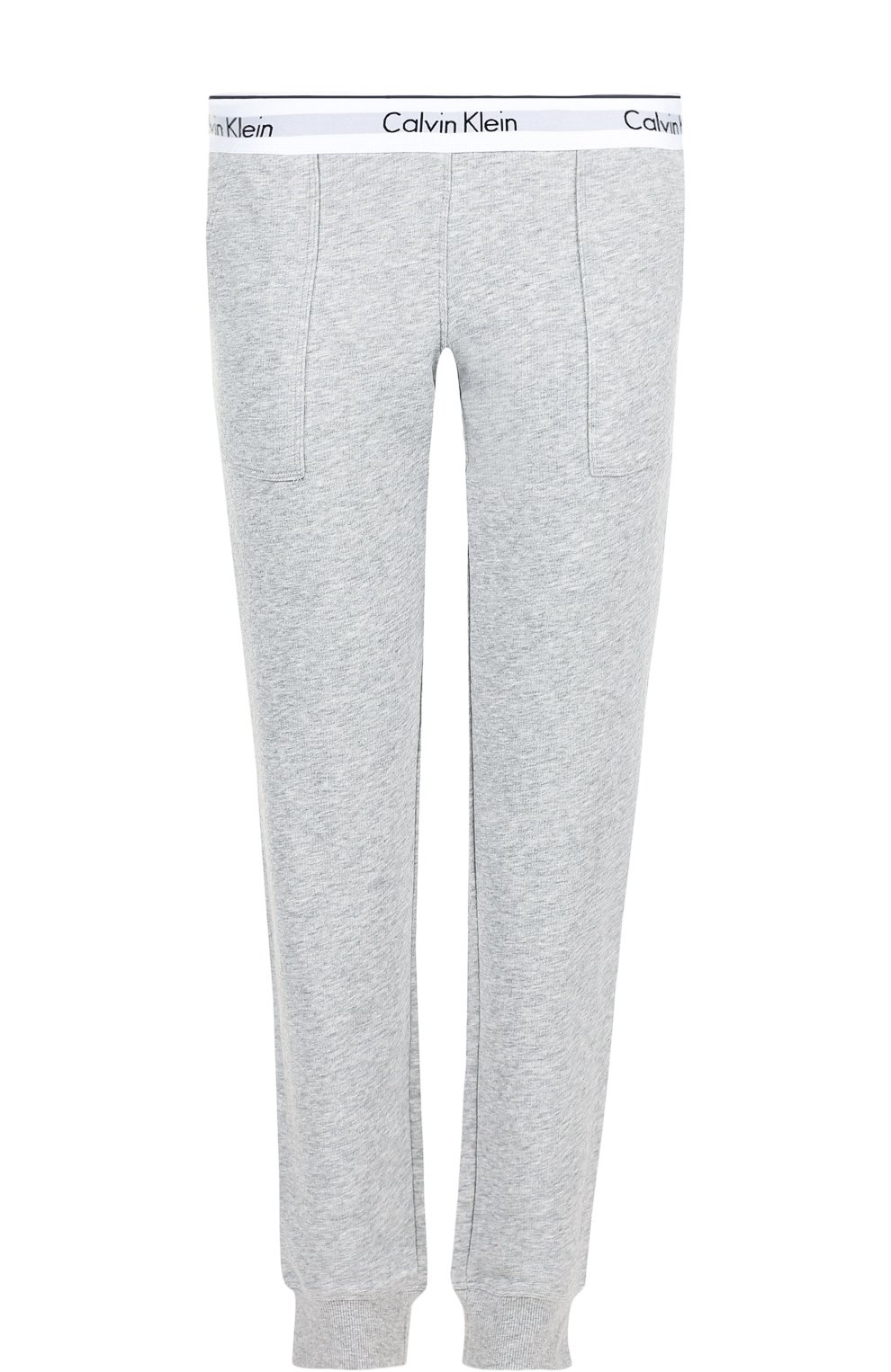Хлопковые джоггеры с эластичным поясом CALVIN KLEIN, арт. QS5716E, фото 1