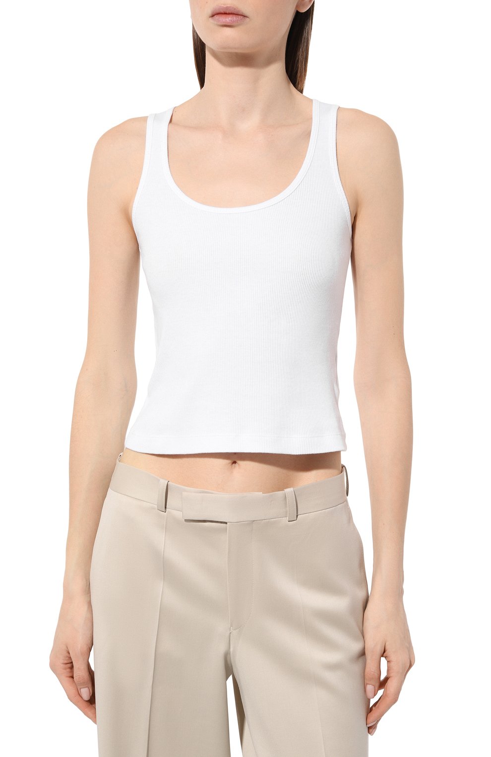 Хлопковая майка MM6, арт. S62NL0033/S24579, фото 3