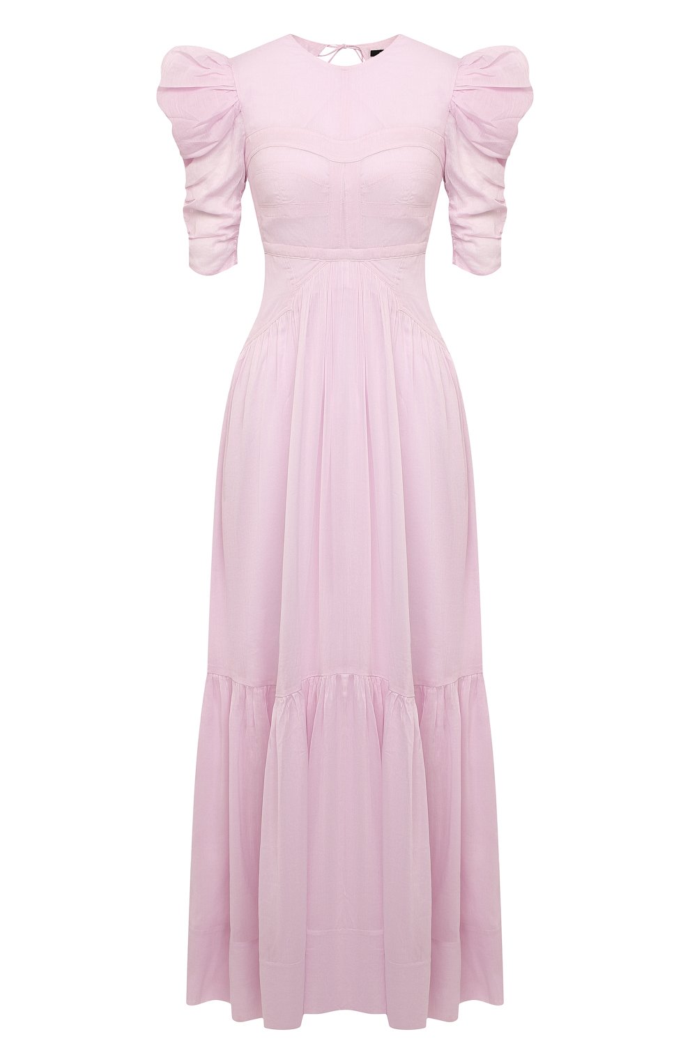 Платье из хлопка и шелка ISABEL MARANT, арт. R01999-21E025I/KATICI, фото 1