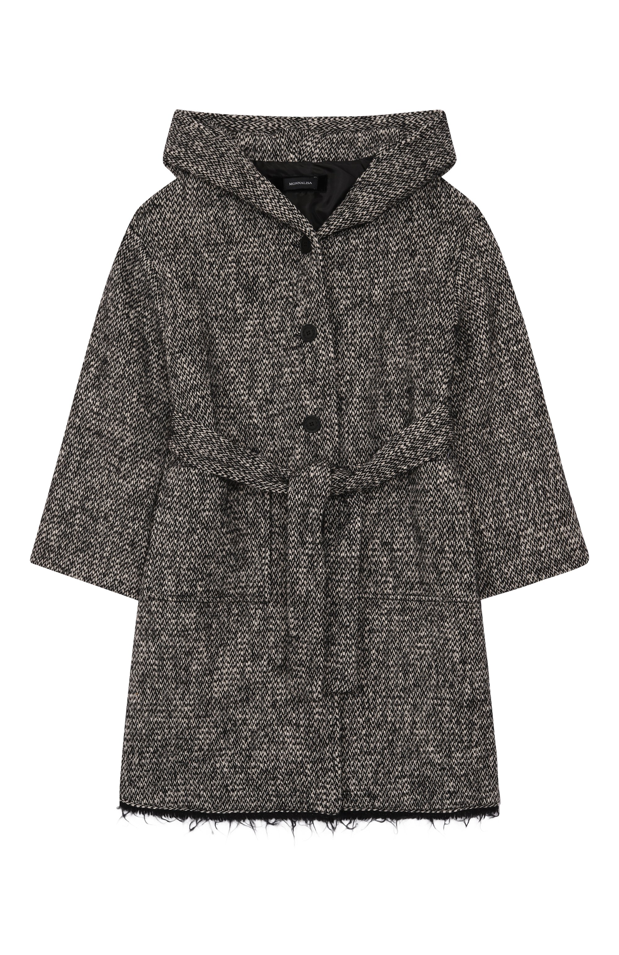 Хлопковое пальто MONNALISA, арт. 41F101, фото 1