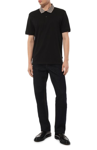 Хлопковое поло BOSS, арт. 50499220, фото 2