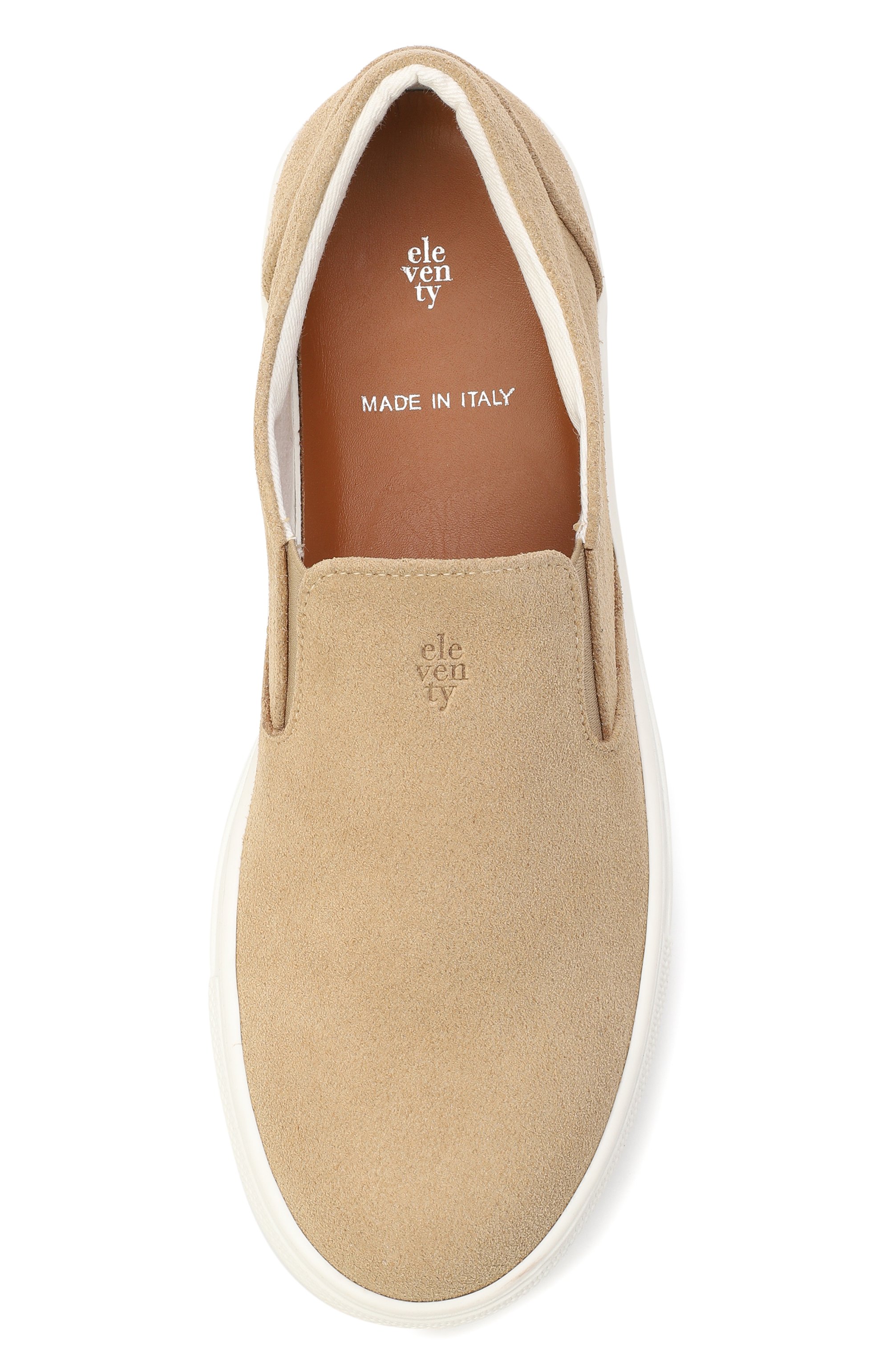 Замшевые слипоны ELEVENTY, арт. EY0V1T/Z2503, фото 4