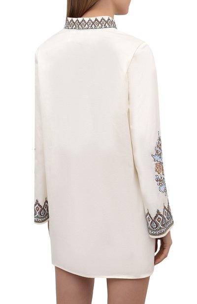 Хлопковая туника TORY BURCH, арт. 87518, фото 4