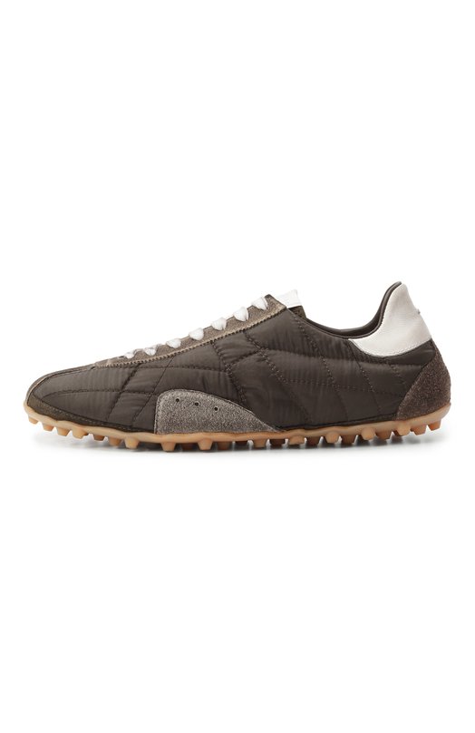 Комбинированные кеды Sprinters Maison Margiela S58WS0272/P7415 Хаки  S58WS0272/P7415 Фото 4