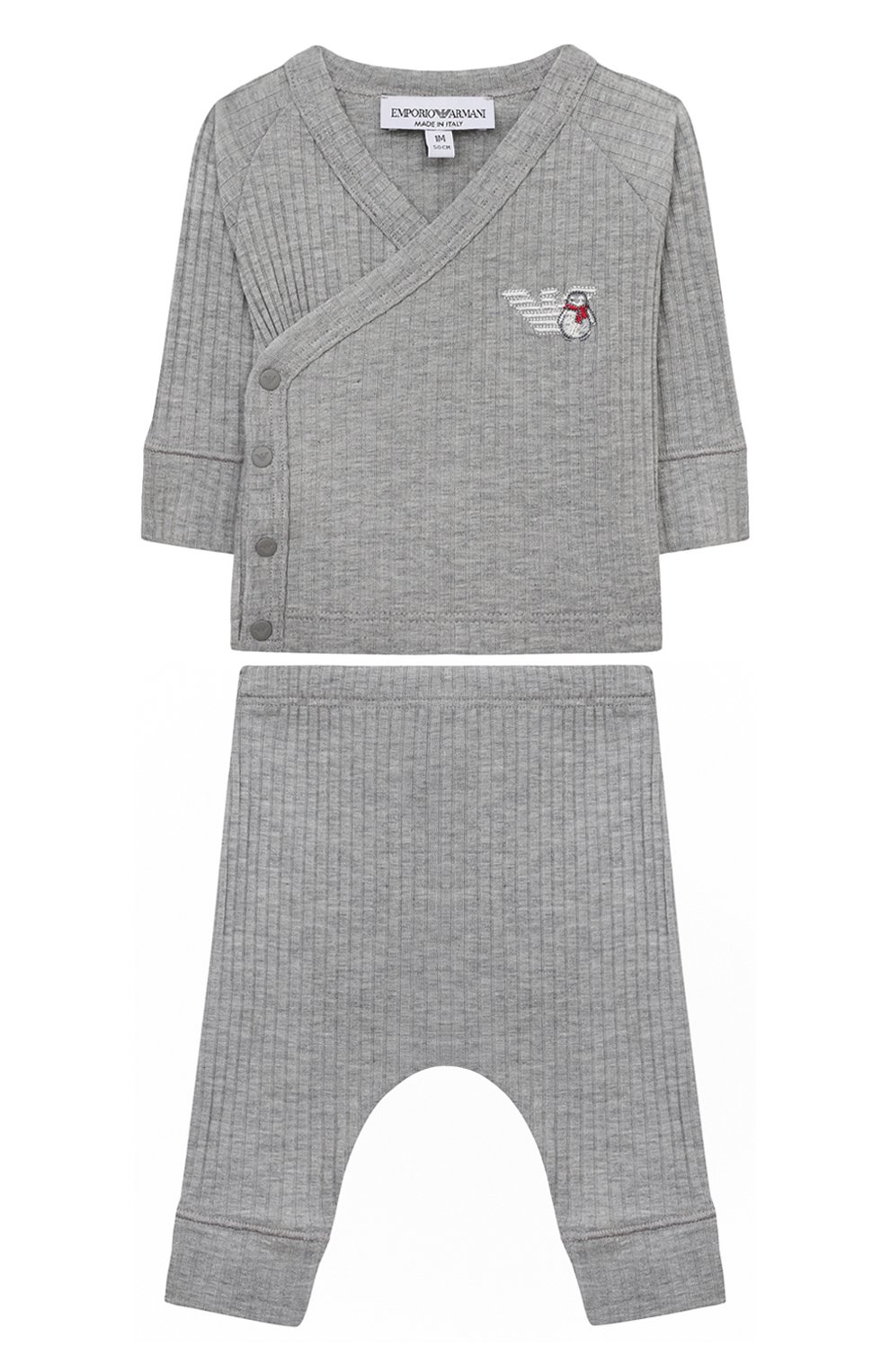 Комплет из распашонки и брюк EMPORIO ARMANI, арт. 6RNV02/NJ0QZ, фото 1