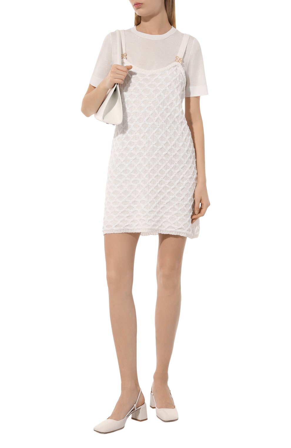 Хлопковое платье AND THE BRAND, арт. S24-D025(D028)-0704-100 D, фото 2