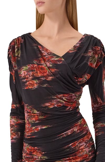 Платье из вискозы GANNI, арт. T4380, фото 4