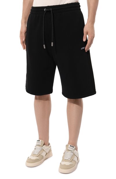 Хлопковые шорты OFF-WHITE, арт. 0MCI013S24FLE001, фото 3