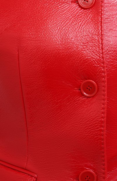 Шерстяной жакет BURBERRY красного цвета по цене 308500 руб., арт. 4566104, фото 5 Шерстяной жакет BURBERRY, арт. 4566104, фото 5
