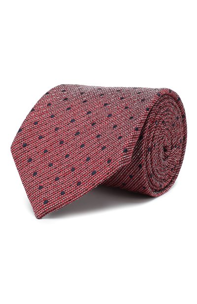 Мужской галстук из смеси льна и шелка ZEGNA, арт. Z7E24/1L8
