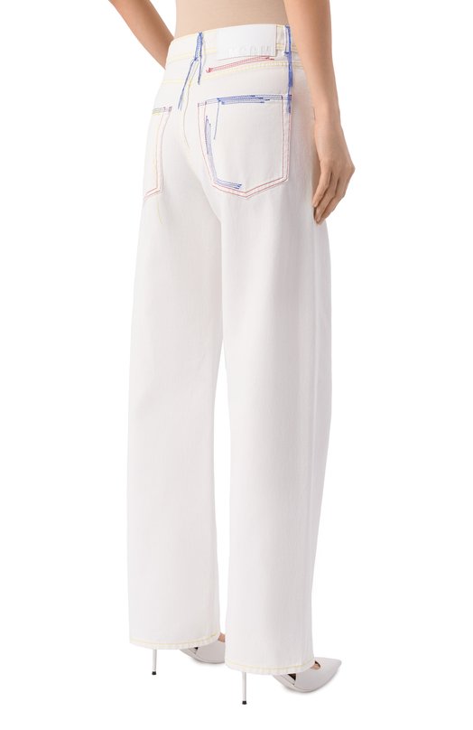 Джинсы MSGM 3842MDP230/257241 Белый  3842MDP230/257241 Фото 4