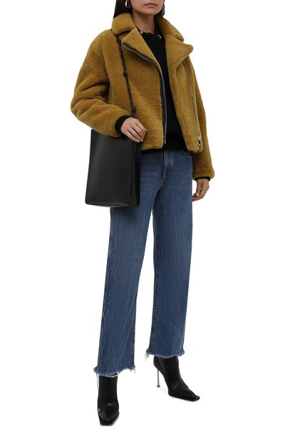 Шуба из овчины METEO YVES SALOMON, арт. 22WMV60055MERC, фото 2