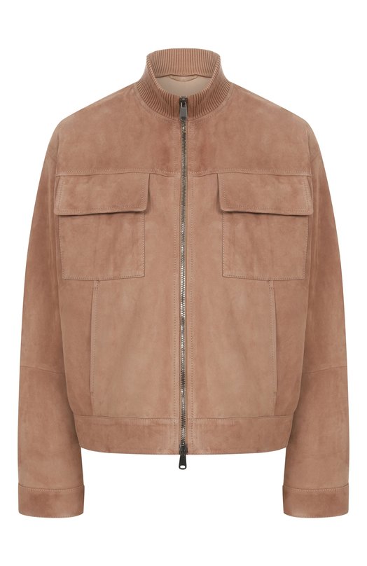 Замшевая куртка Brunello Cucinelli MPCAI7882 Коричневый MPCAI7882