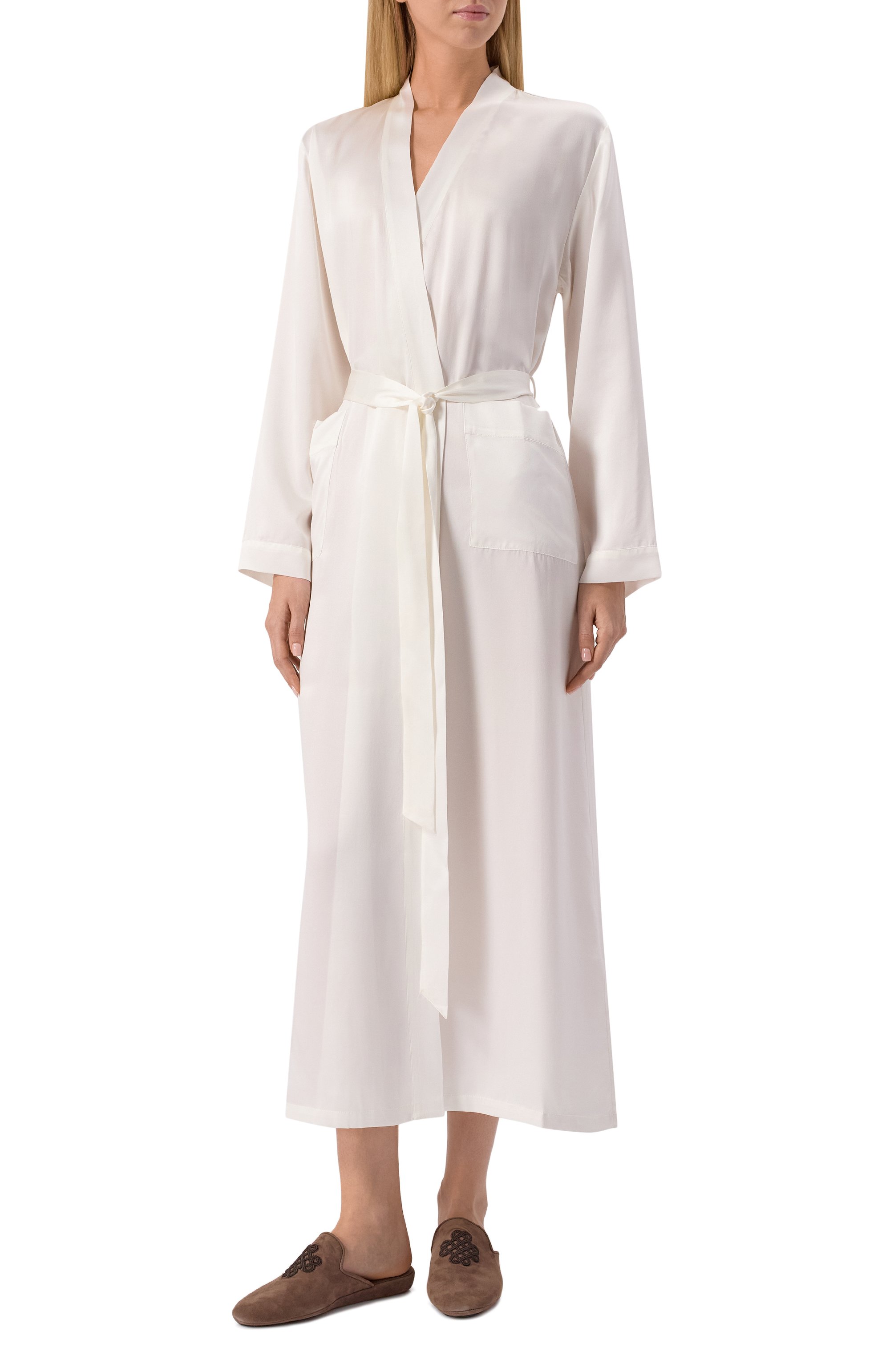 Шелковый халат EVA B.BITZER, арт. 27319873, фото 2