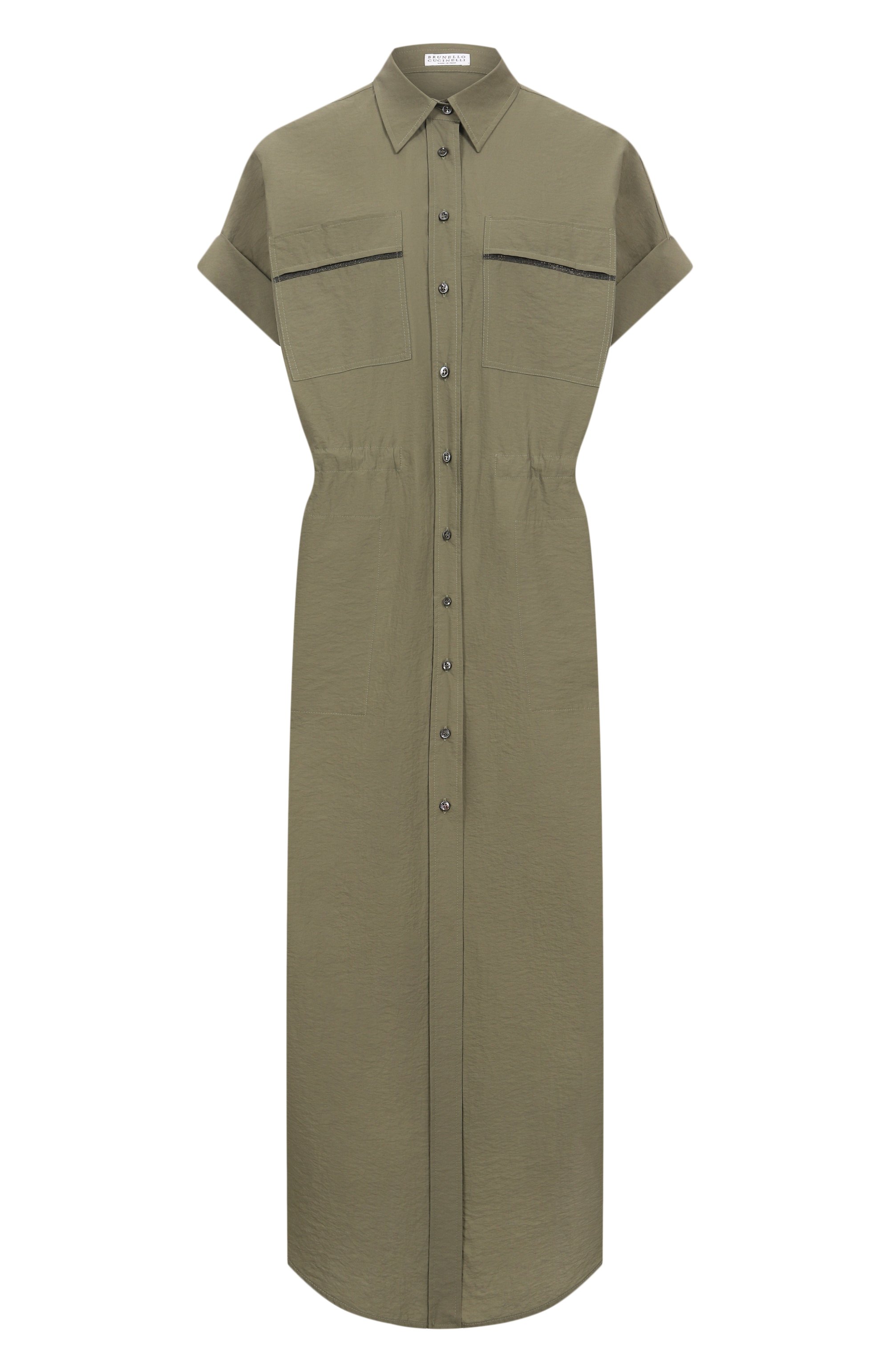 Хлопковое платье BRUNELLO CUCINELLI, арт. M0F79ARA51, фото 1