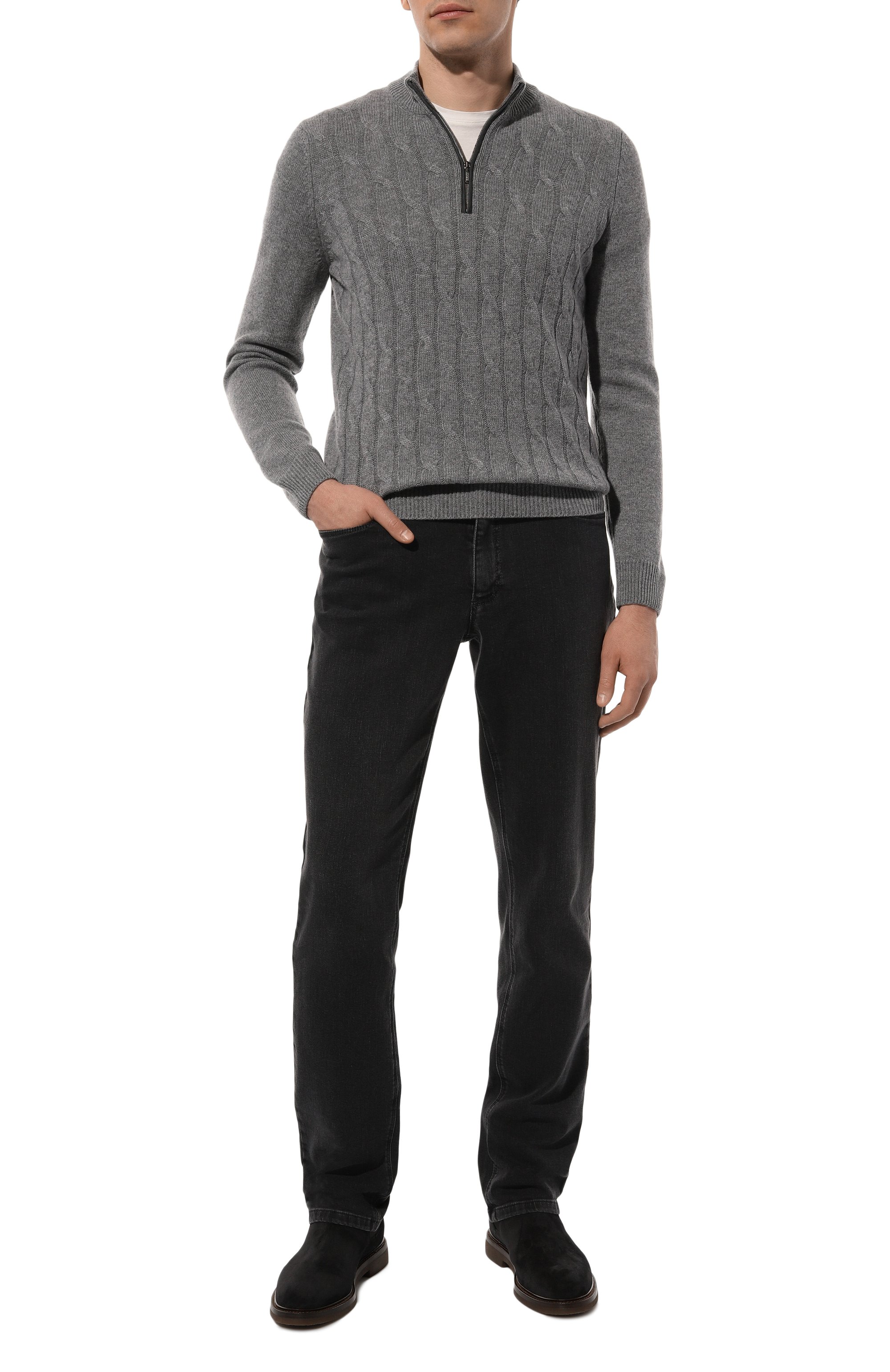 Кашемировый джемпер ZILLI, арт. KZMN01M0320VPLA00, фото 2