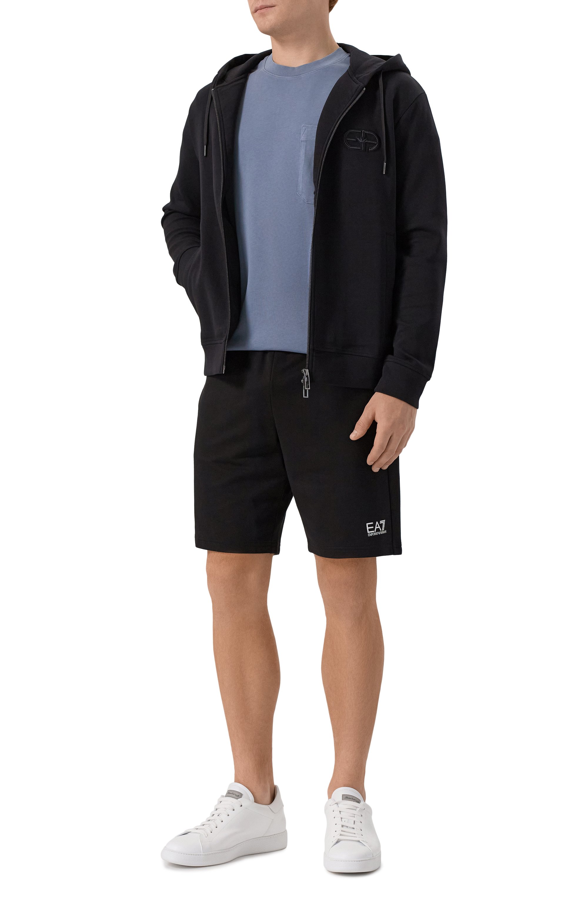 Хлопковые шорты EA7, арт. 8NPS65/PJVRZ, фото 2