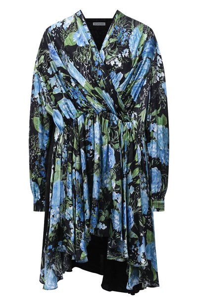 Женское платье из вискозы BALENCIAGA, арт. 675428/TLLA1