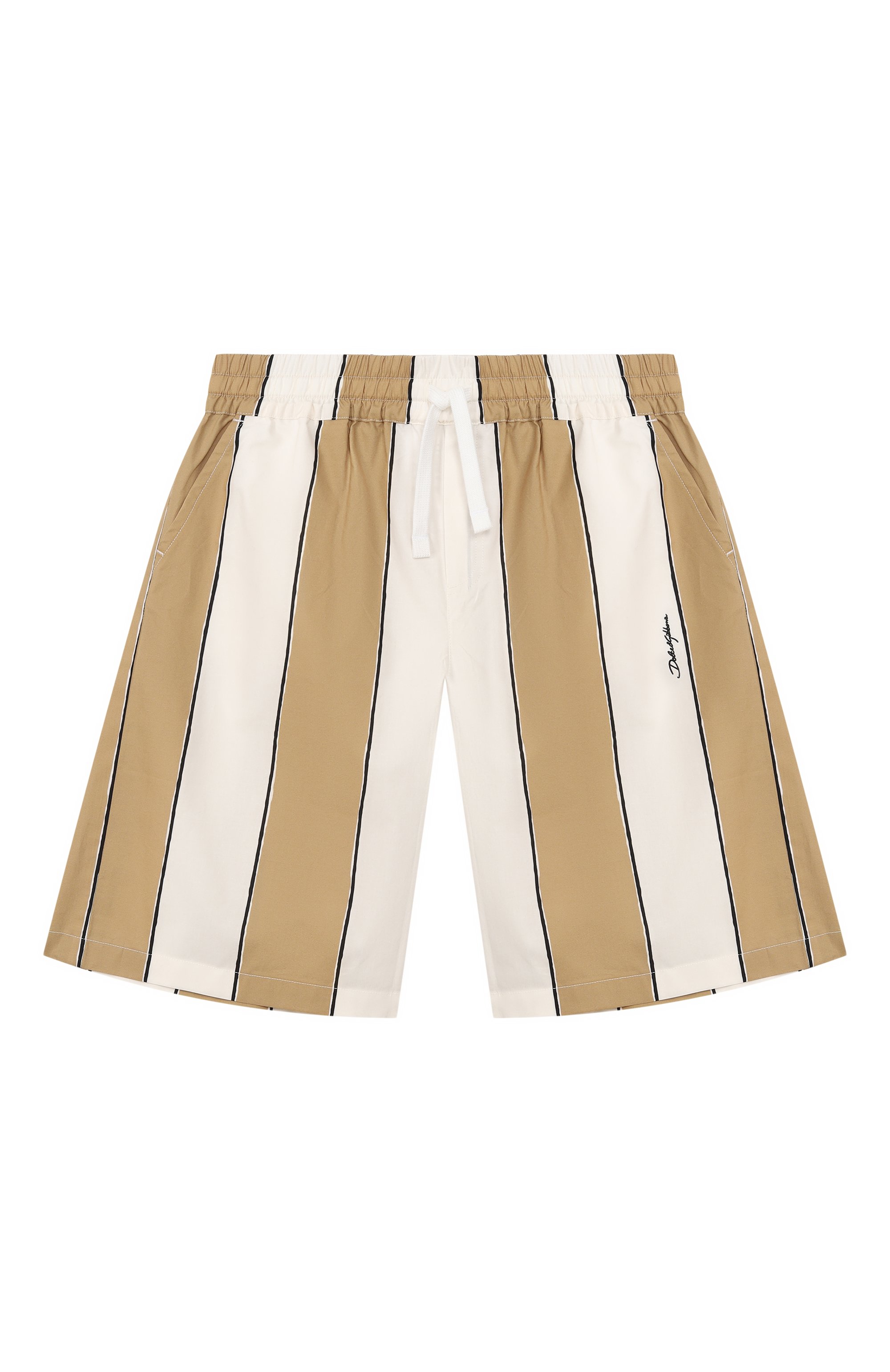 Хлопковые шорты DOLCE & GABBANA, арт. L43Q54/HS5UH_001, фото 1