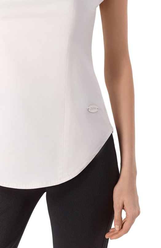 Хлопковый топ Jean Paul Gaultier 26/01-W-ST047/C071 Белый  26/01-W-ST047/C071 Фото 5