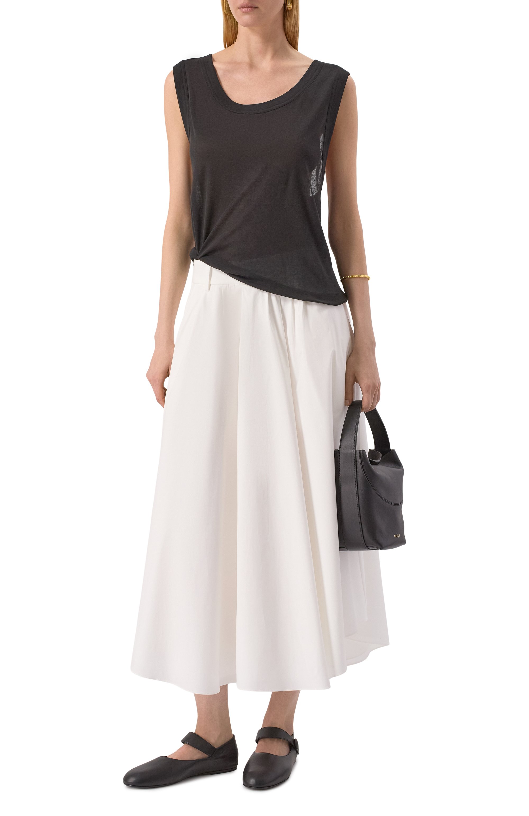 Хлопковый топ CO, арт. 2138NCR-C0RE, фото 2