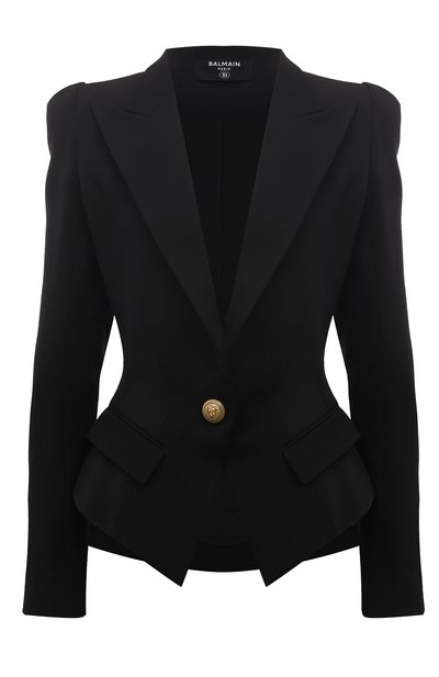 Шерстяной жакет BALMAIN, арт. AF0SE007WB05, фото 1