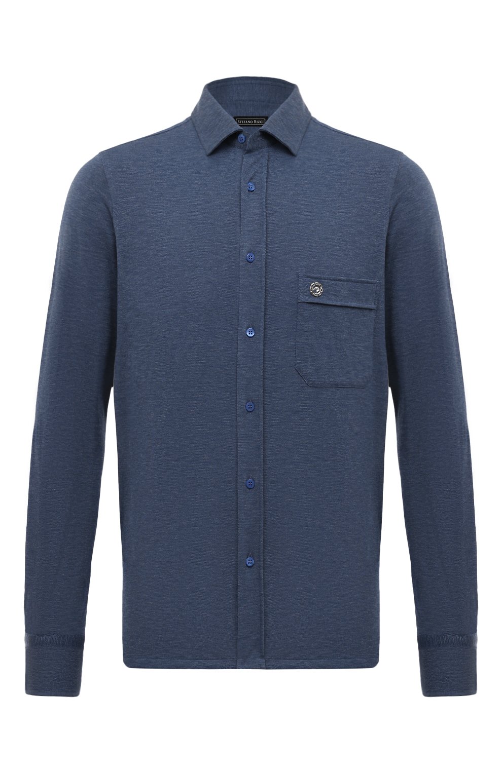 Рубашка из хлопка и кашемира STEFANO RICCI, арт. CJ007115/TE2603, фото 1