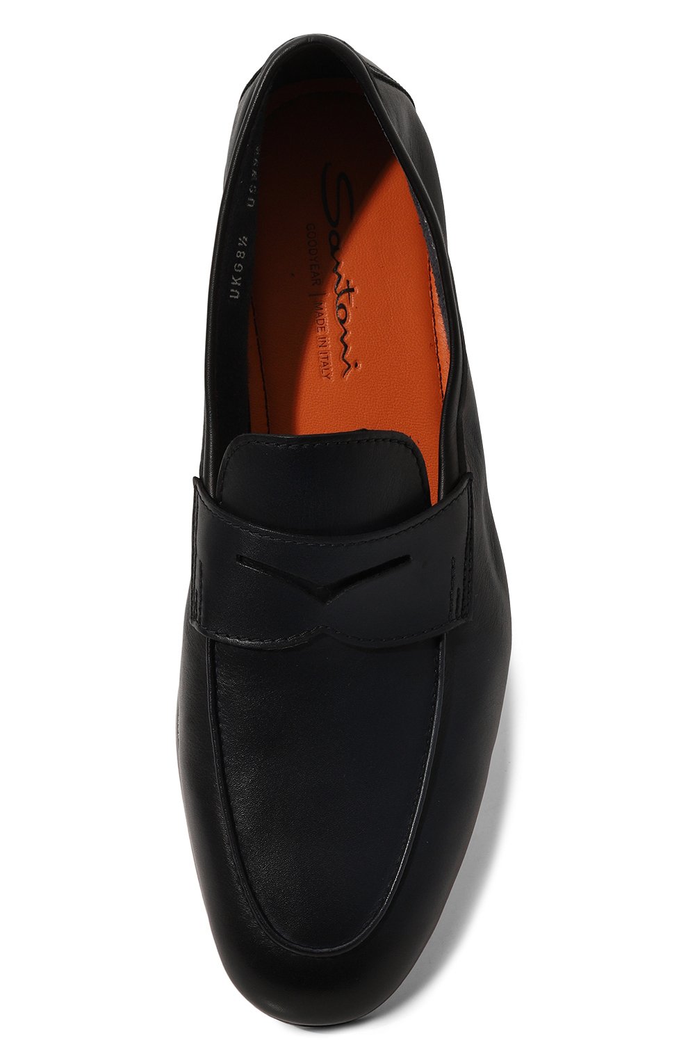 Кожаные пенни-лоферы carlos SANTONI, арт. MCNG18837SA4SSG8T50, фото 6