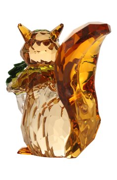 Фигурка idyllia squirrel and acorn SWAROVSKI светло-коричневого цвета, арт. 5683617 | Фото 3 (Региональные ограничения белый список (Axapta Mercury): Не проставлено; Нос: Не проставлено; Ограничения доставки: fragile-2)