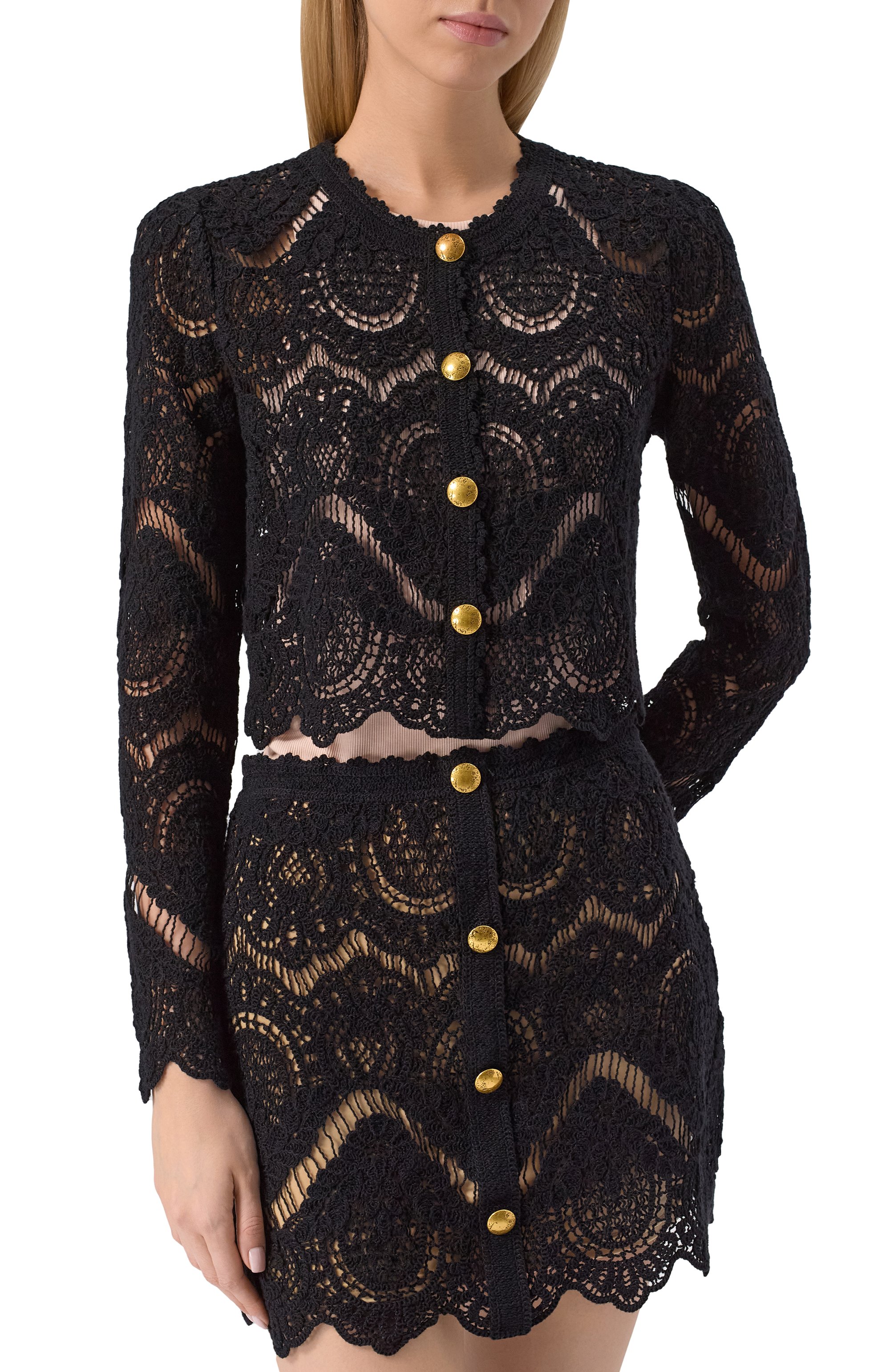 Хлопковый кардиган TWINSET, арт. 251TS3090, фото 3