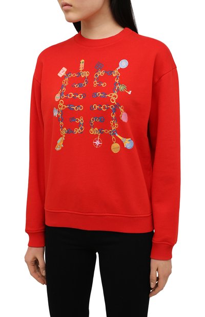 Хлопковый свитшот GIVENCHY, арт. BWJ0193Z4Q, фото 3