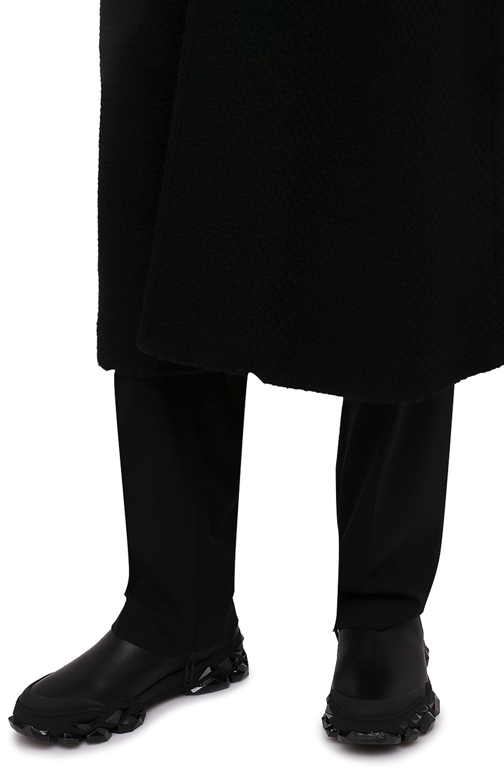 Кожаные челси diamond x chelsea JIMMY CHOO, арт. DIAM0ND X CHELSEA/M/SQM, фото 3