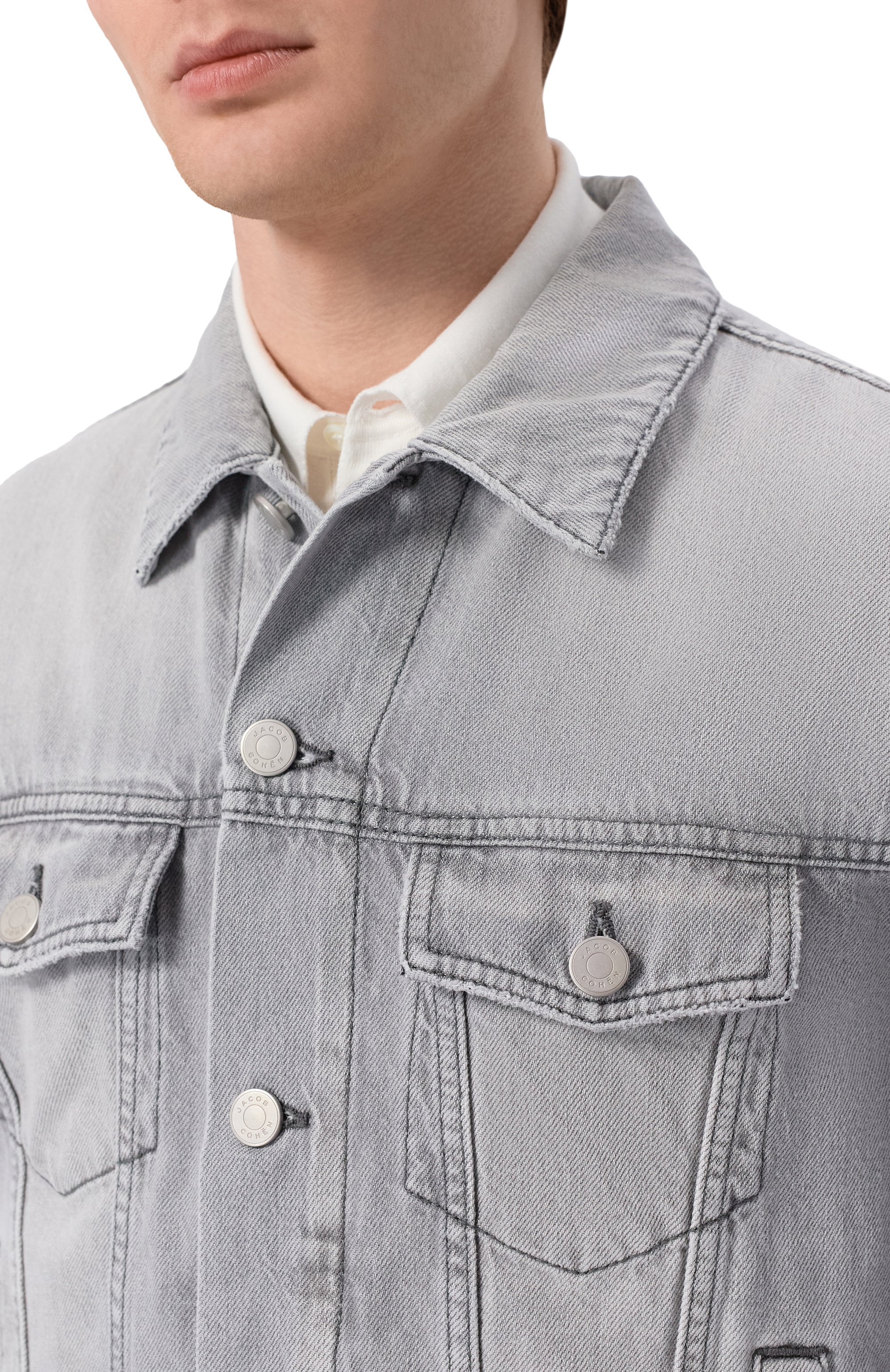 Джинсовая куртка JACOB COHEN, арт. JUM_H0076 080 T733A B1, фото 5