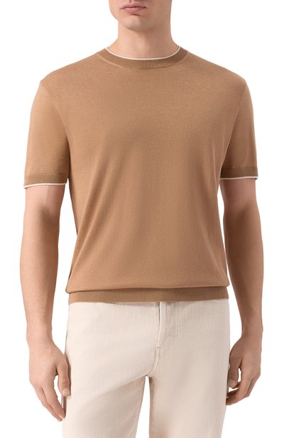 Джемпер из шелка и хлопка CORNELIANI, арт. 27M550/2725131, фото 3