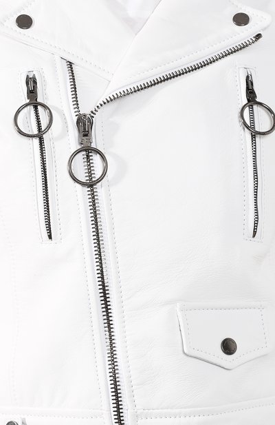 Кожаная к уртка OFF-WHITE, арт. 0WJG002S197790450110, фото 5