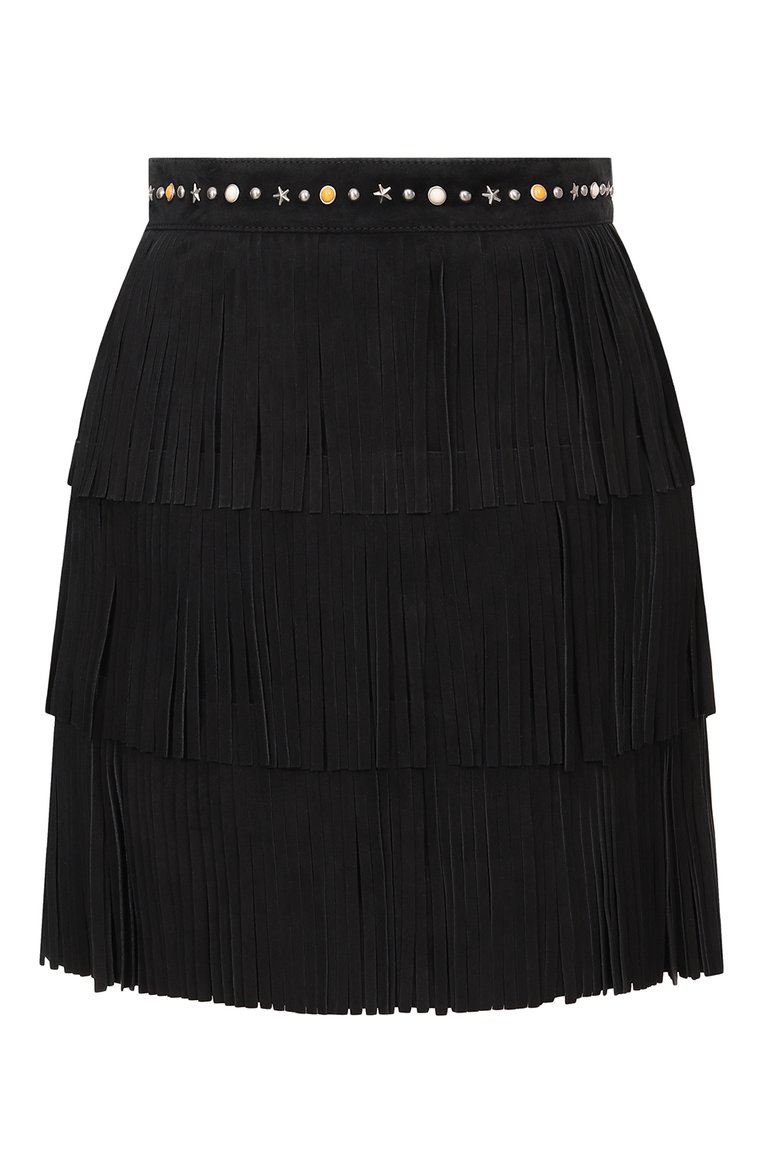 Замшевая юбка MIU MIU, арт. MPD546-916-F0002, фото 2